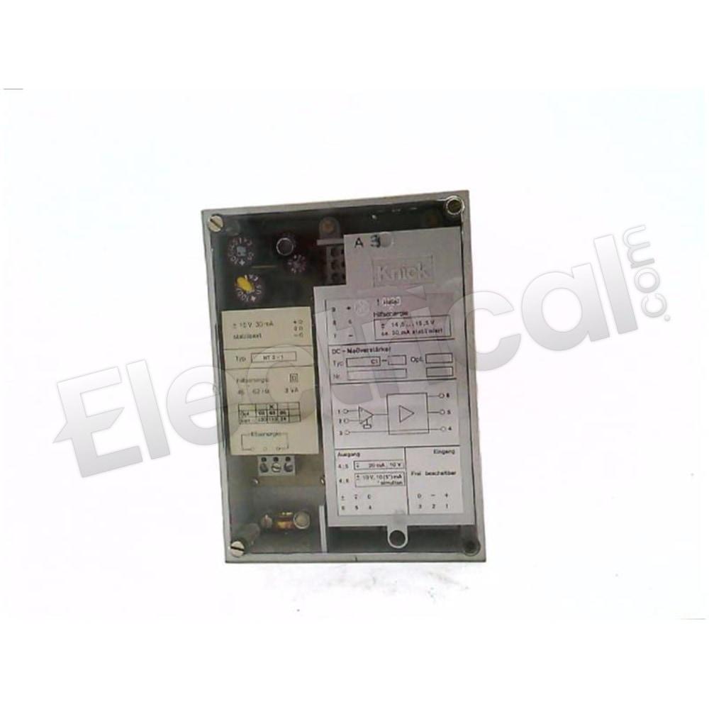 Knick Overload Relay 079.000-04