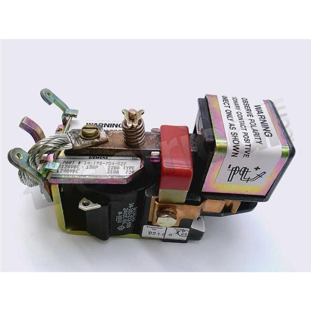 Siemens Contactor 14-193-754-527