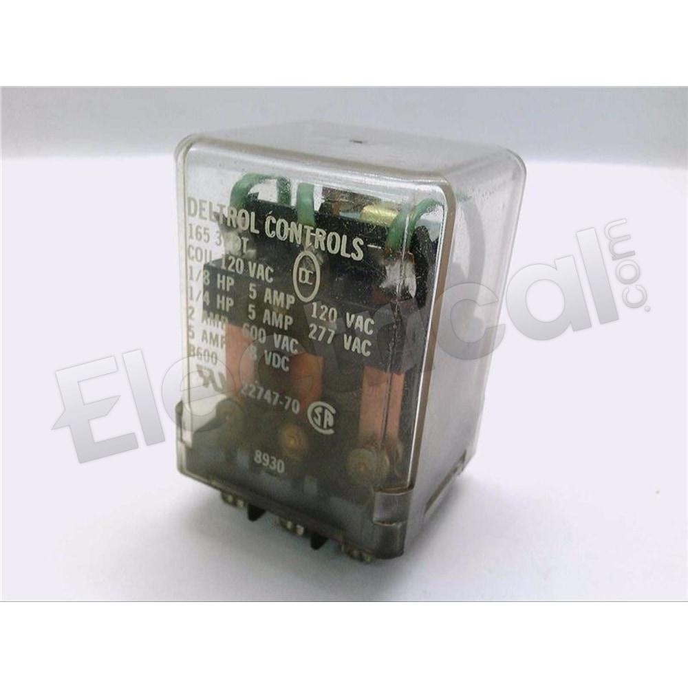 Deltrol Corp Fuse Part And Accessory 165-3PDT-120VAC