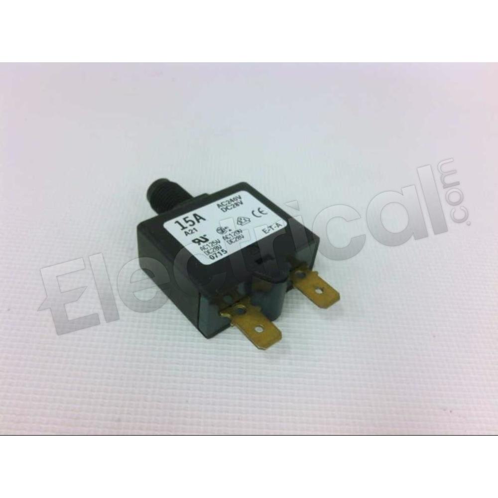 E-T-A Circuit Breakers Molded Case 1658-A21-00-P10-15A