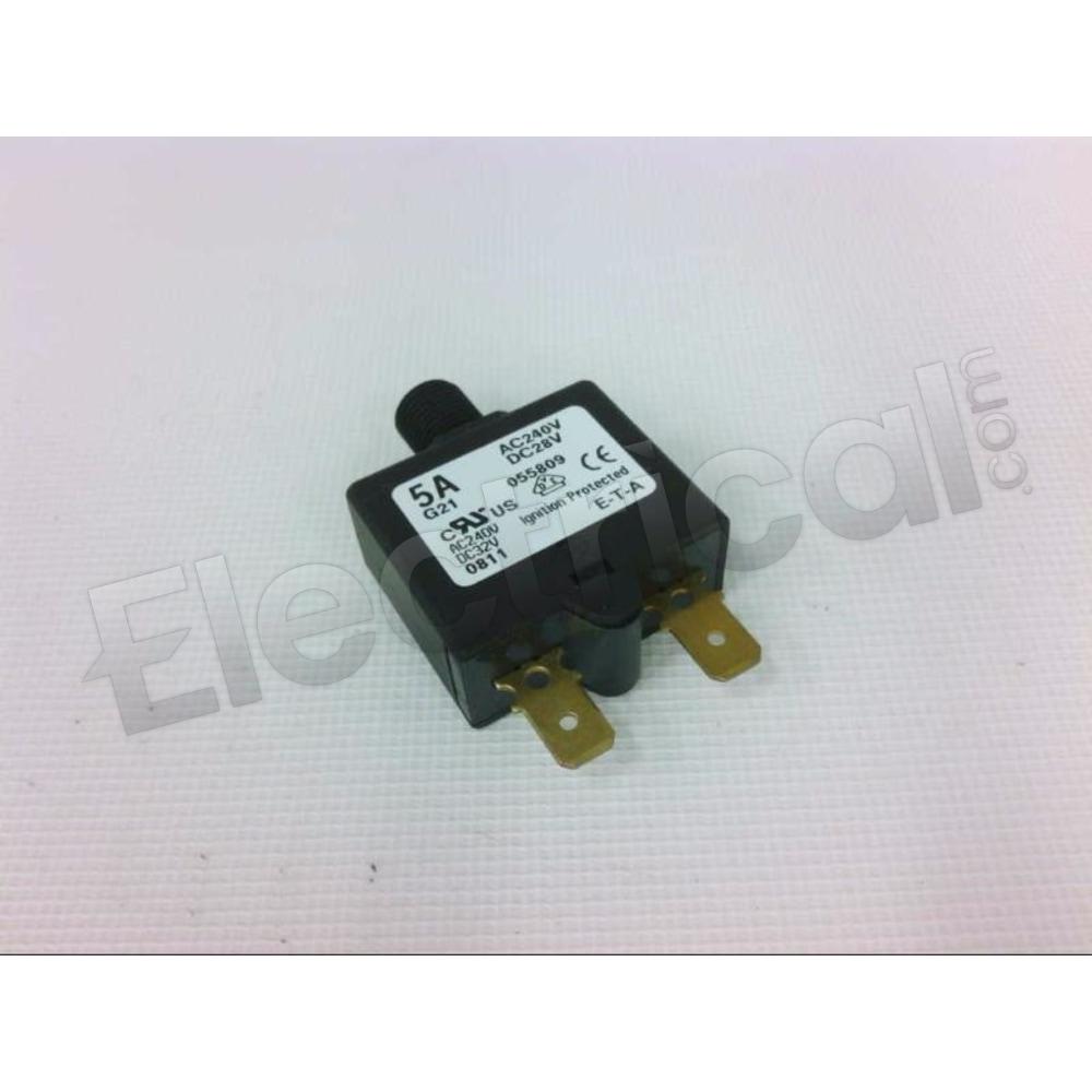 E-T-A Circuit Breakers Molded Case 1658-G21-00-P10-055809-5A