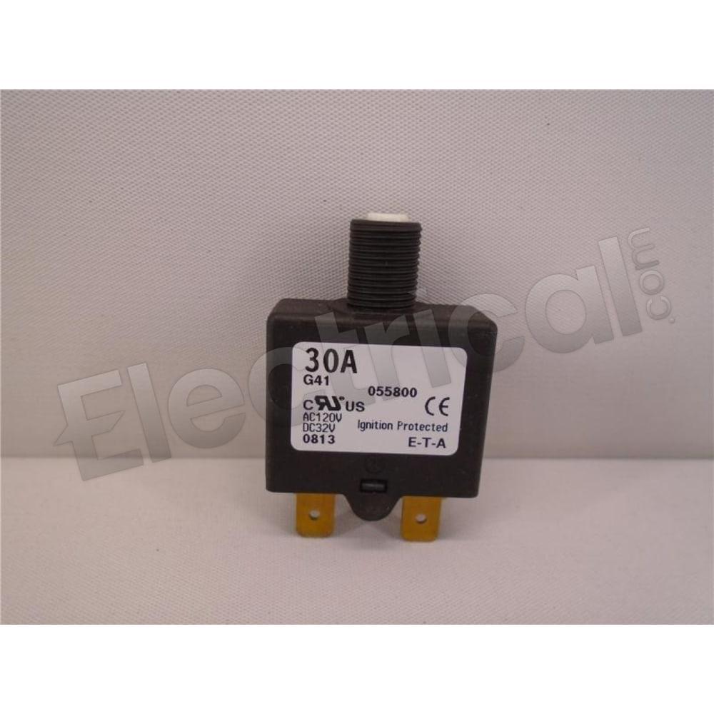 E-T-A Circuit Breakers Molded Case 1658-G41-00-P10-055800-30A