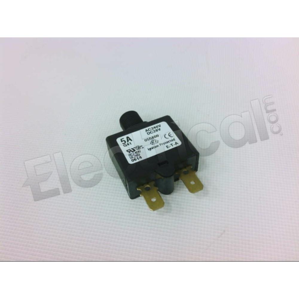 E-T-A Circuit Breakers Molded Case 1658-G41-00-P10-055800-5A