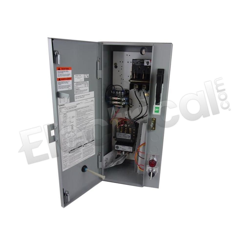 Siemens Motor Starter 17CSD92BF