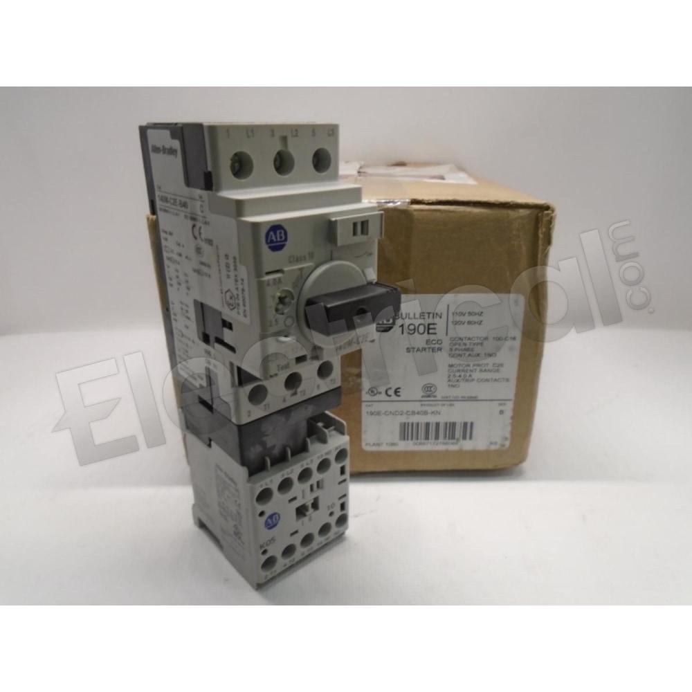 Allen-Bradley Motor Starter 190E-CND2-CB40B-KN