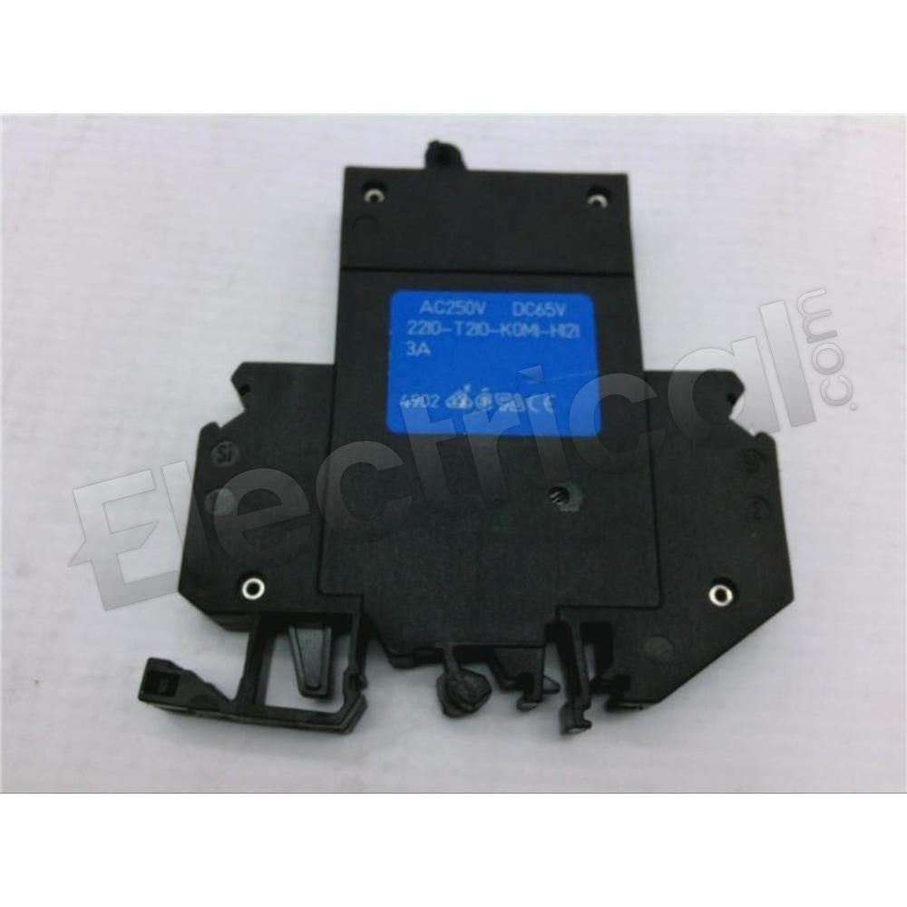 E-T-A Circuit Breakers Molded Case 2210-T210-K0M1-H121-3A