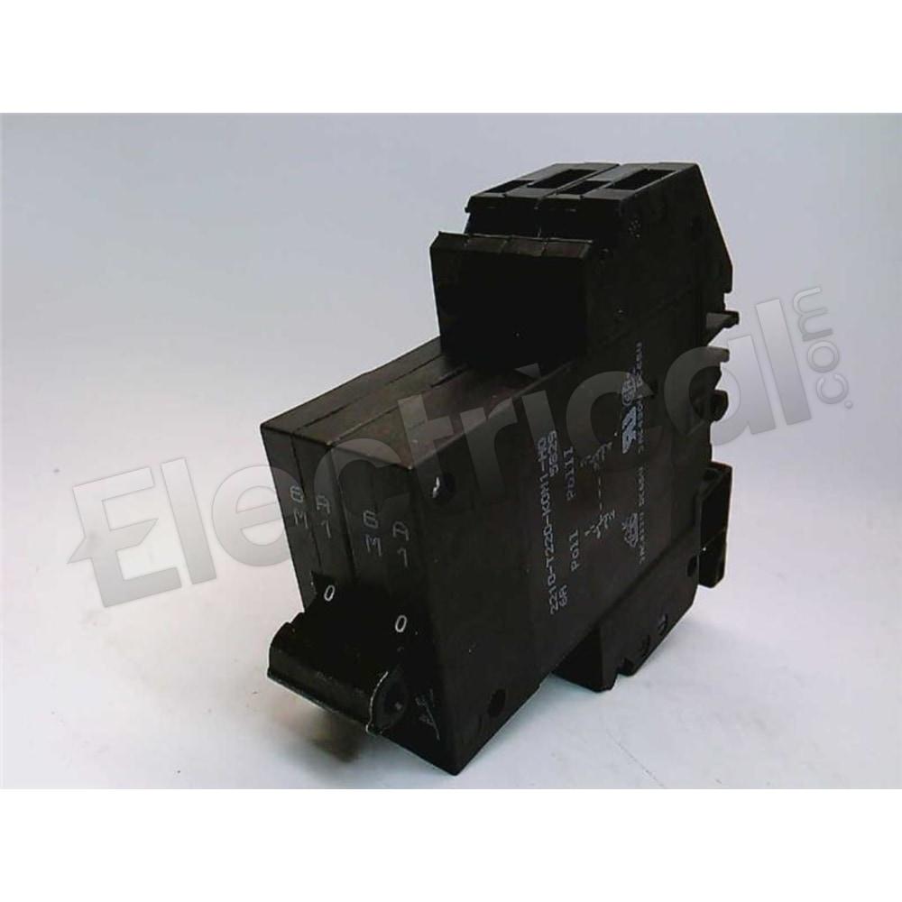 E-T-A Circuit Breakers Molded Case 2210-T220-K0MI-H0-6A