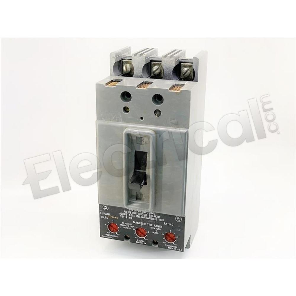 Westinghouse Molded Case 2609D60G10