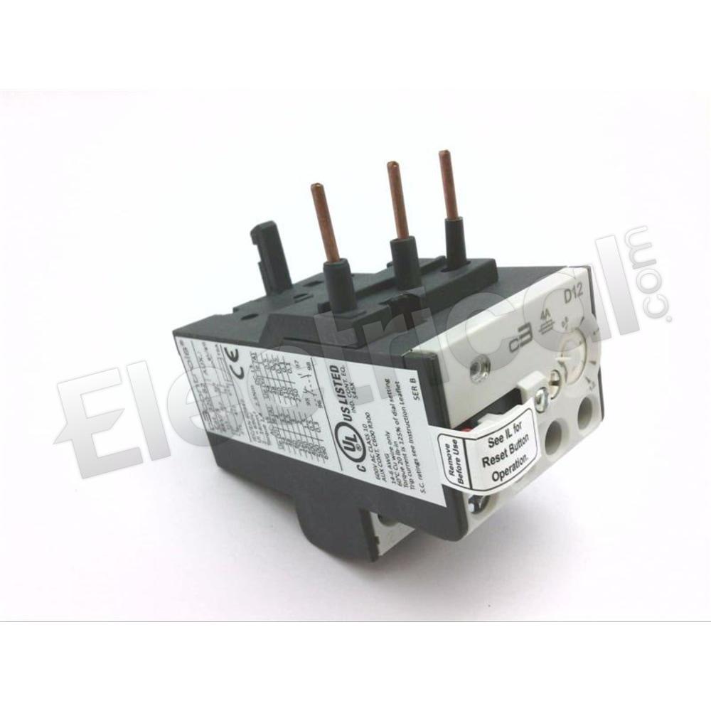 C3 Controls Overload Relay 320-B2D12