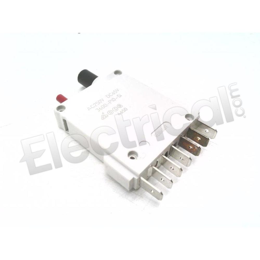 E-T-A Circuit Breakers Molded Case 3600-P10-SI-3A