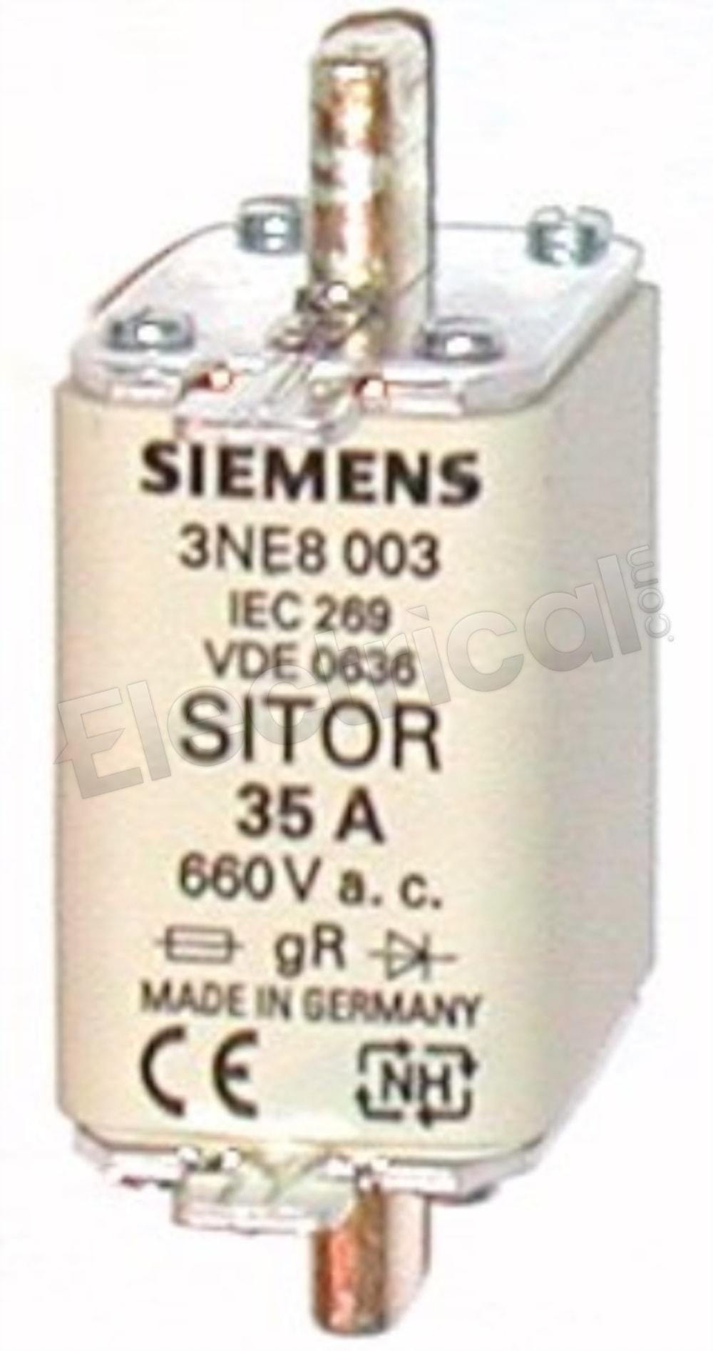 Siemens Fuse Link PC Board Mount 3NE8003-1