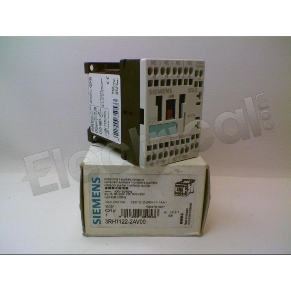 Siemens Contactor 3RH1122-2AV00