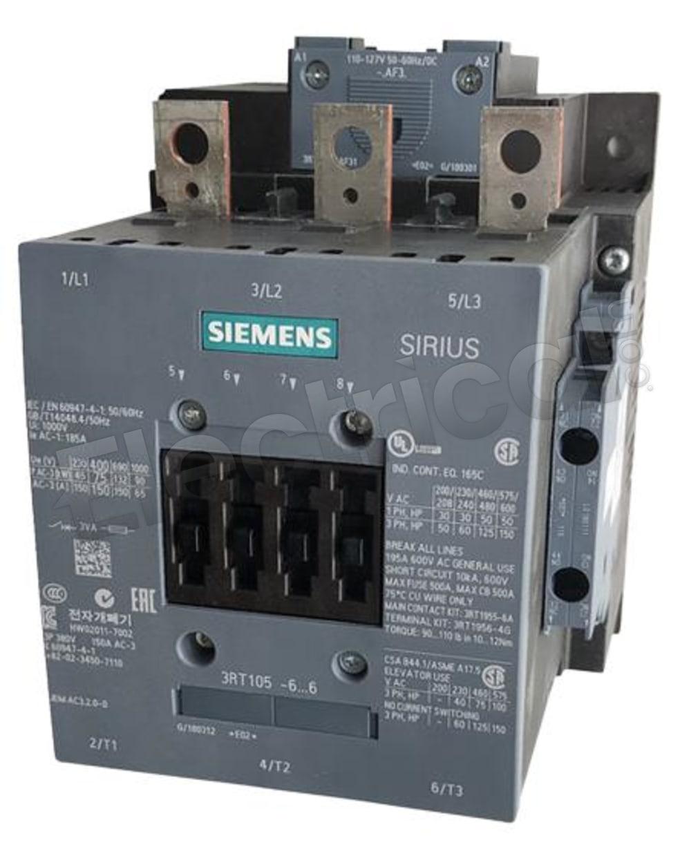 Siemens Contactor 3RT1064-6AF36-3PA0
