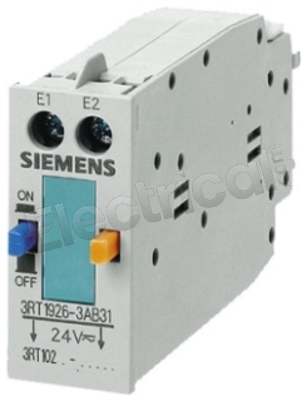 Siemens Motor Control Part And Accessory 3RT1926-3AF31