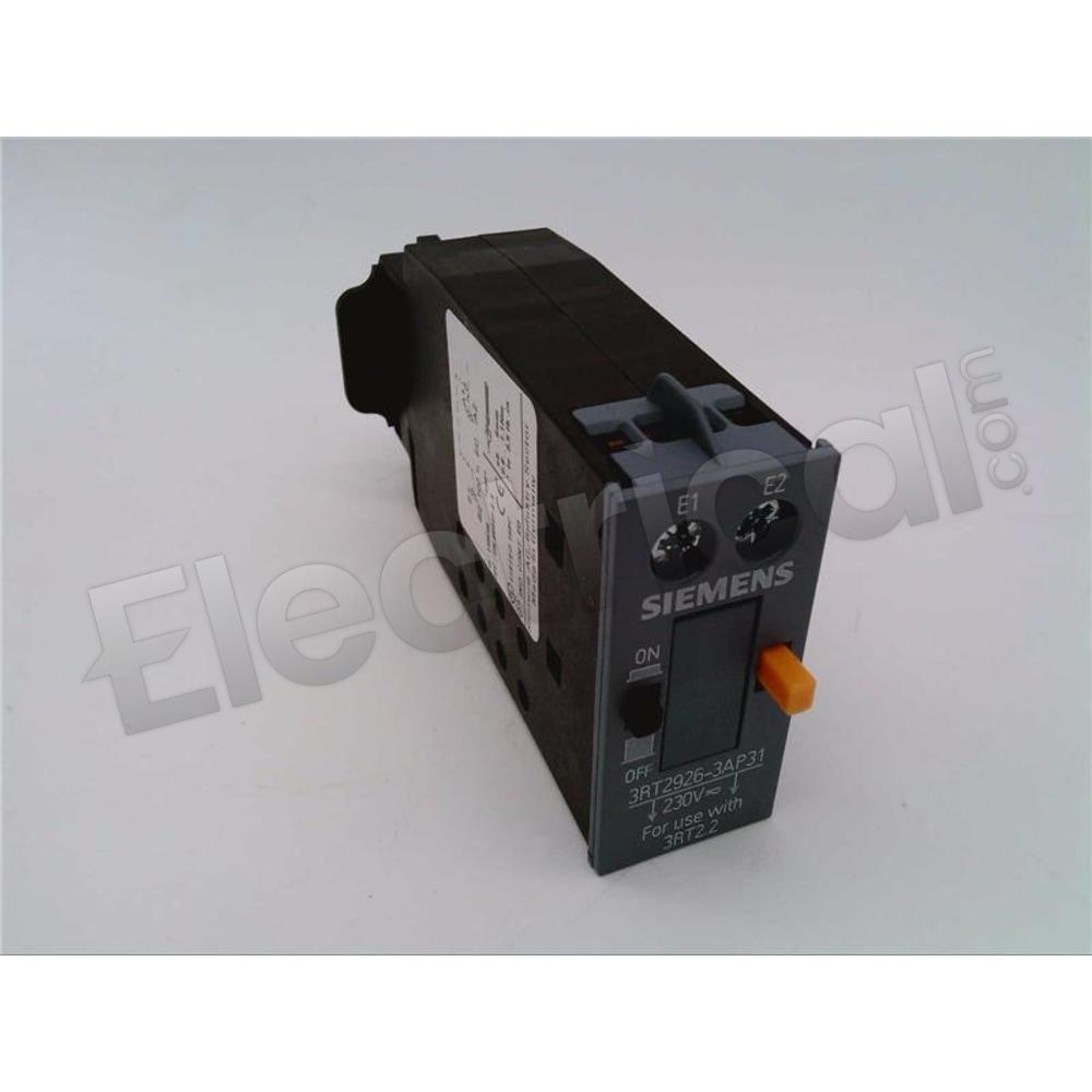 Siemens Motor Control Part And Accessory 3RT2926-3AP31