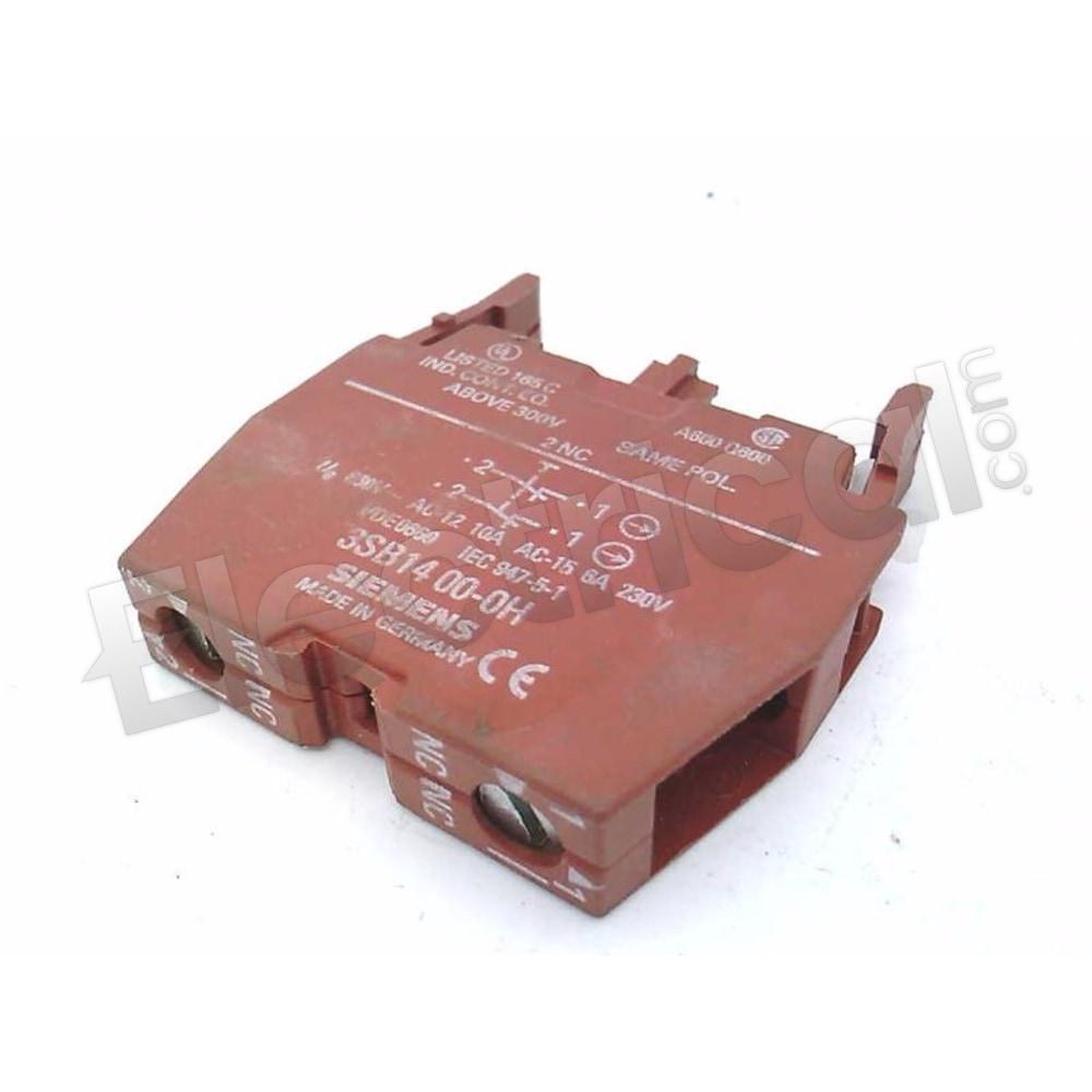 Siemens Motor Control Part And Accessory 3SB1400-0H