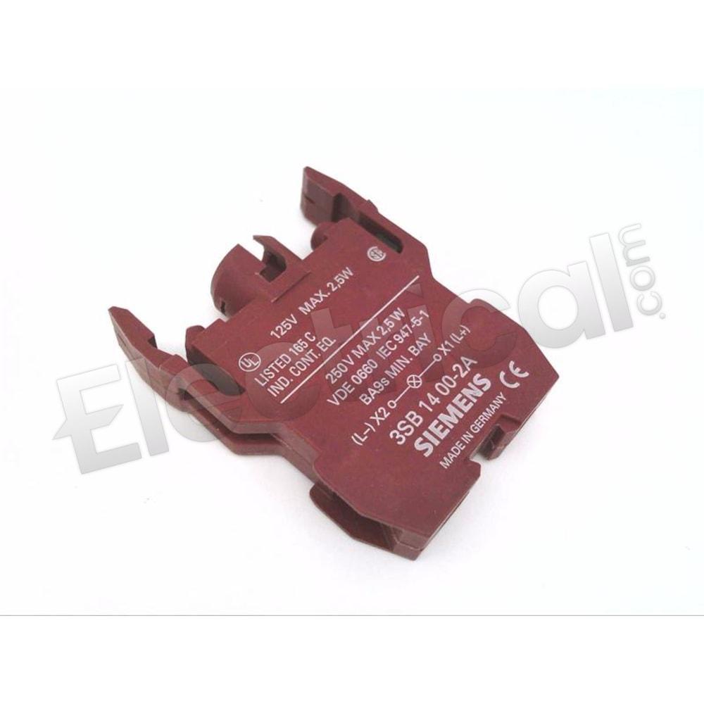 Siemens Motor Control Part And Accessory 3SB1400-2A