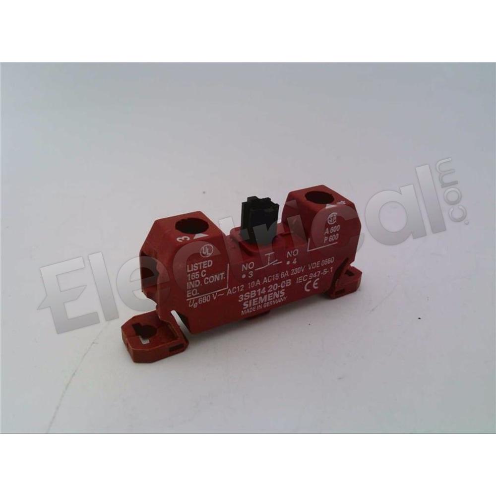 Siemens Motor Control Part And Accessory 3SB1420-0B