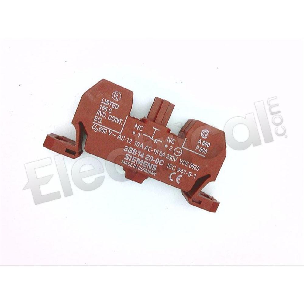 Siemens Motor Control Part And Accessory 3SB1420-0C