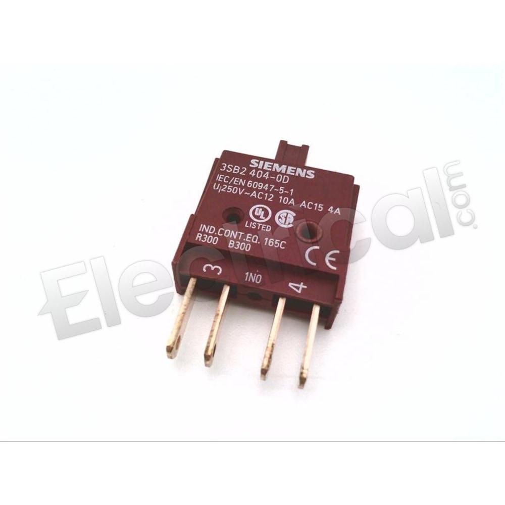 Siemens Motor Control Part And Accessory 3SB2404-0D