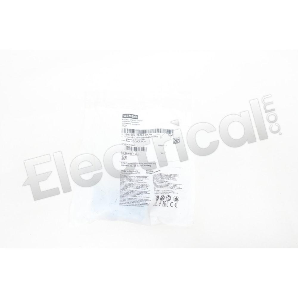 Siemens Motor Control Part And Accessory 3SU1002-2BF60-0AA0