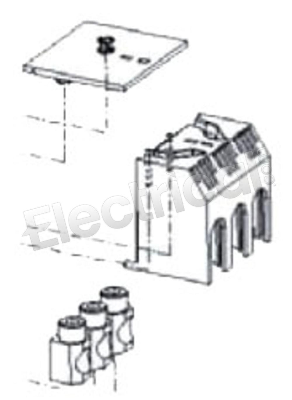 Cutler Hammer Lug Terminal Kit 3TA160EFK