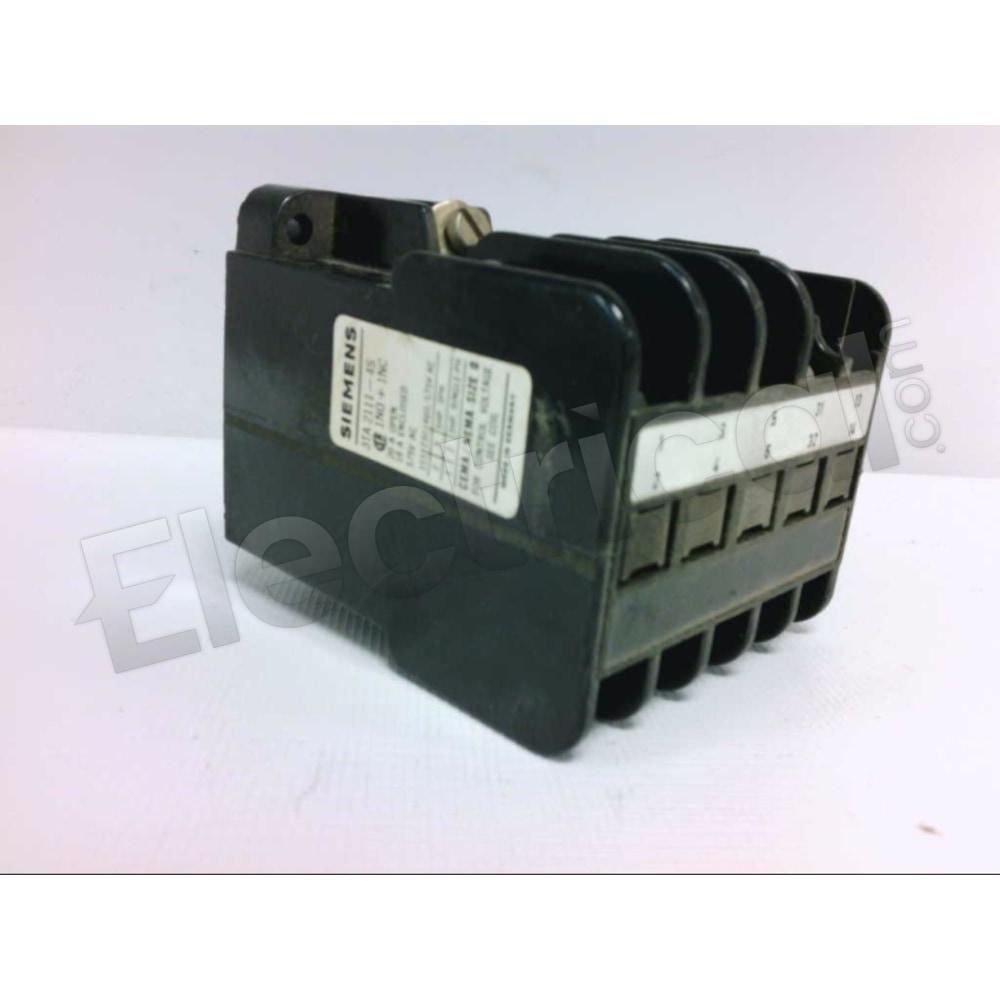 Siemens Contactor 3TA2111-4S