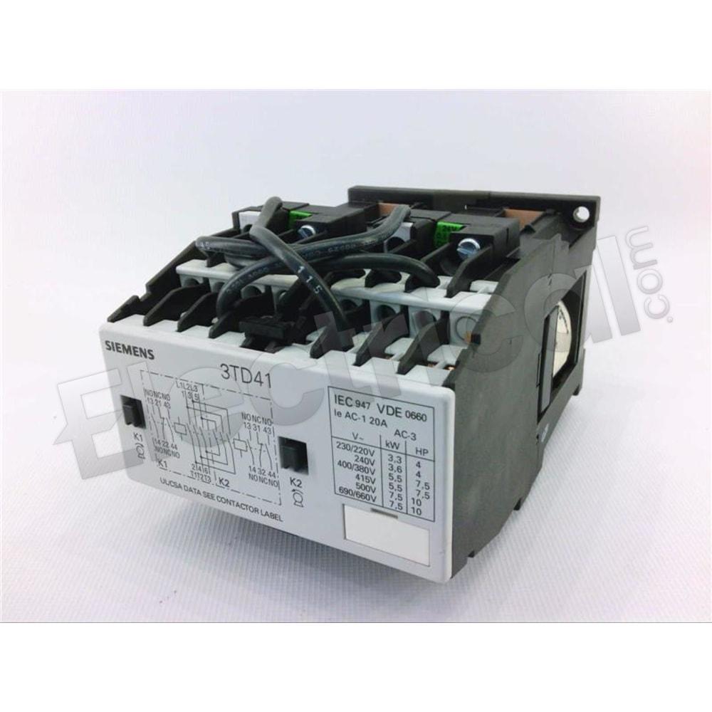 Siemens Contactor 3TD4102-2BB4
