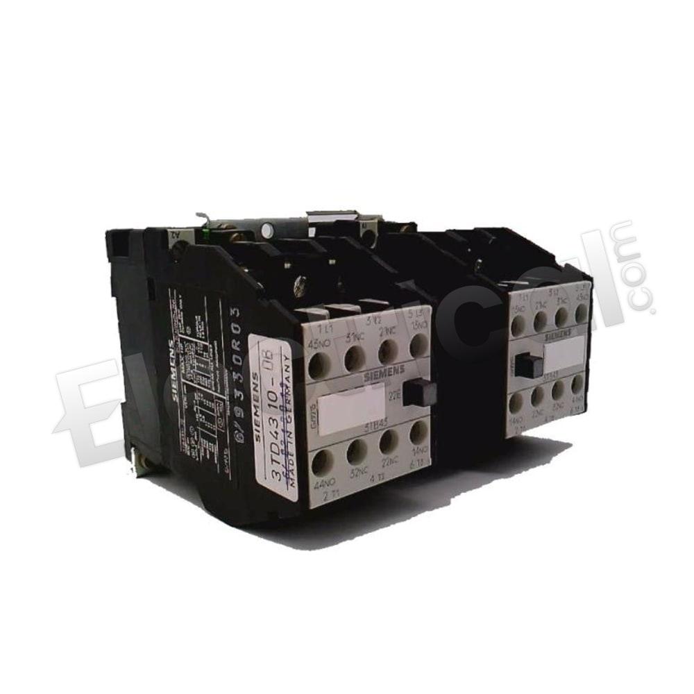 Siemens Contactor 3TD4210-0CU0