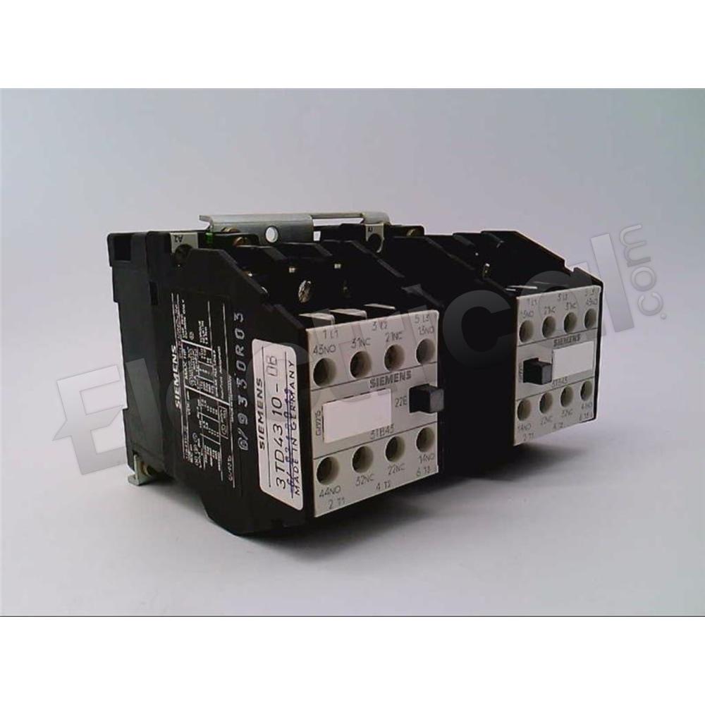 Siemens Contactor 3TD4310-0BG1