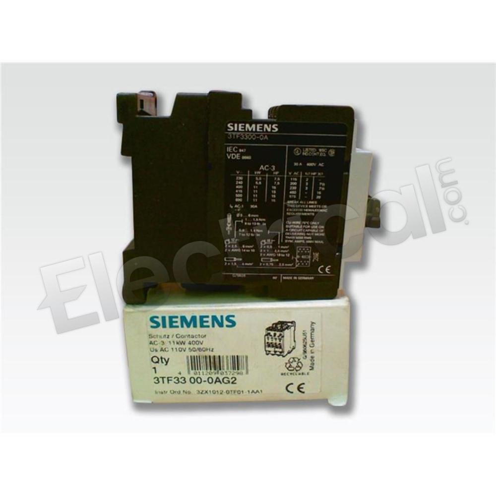Siemens Contactor 3TF3300-0AG2