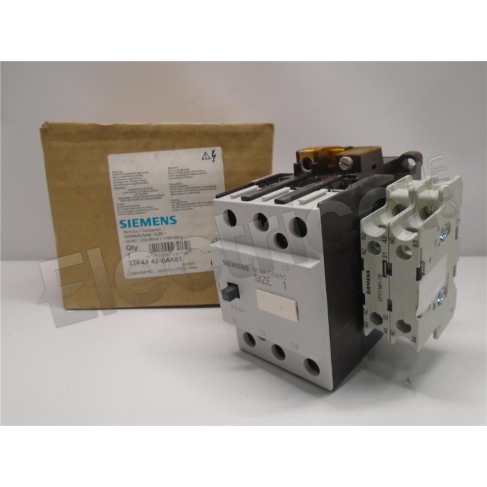 Siemens Contactor 3TF4442-0AK61