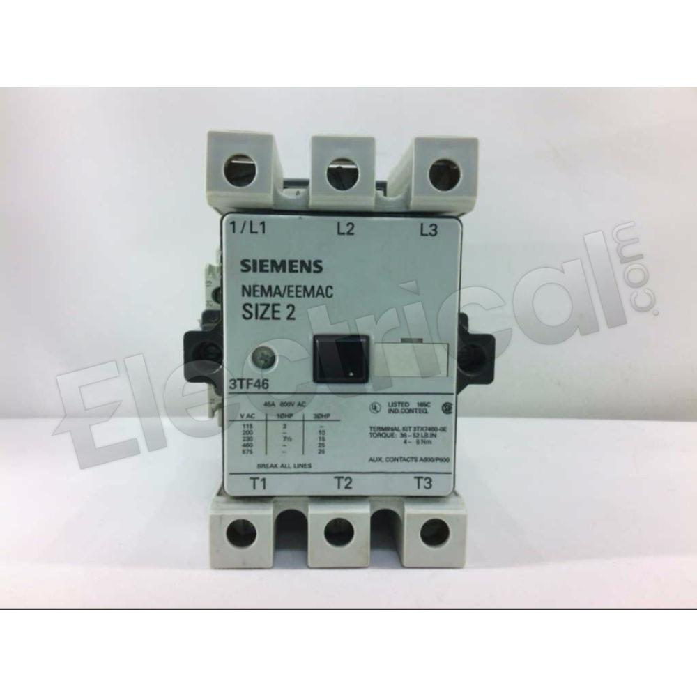 Siemens Contactor 3TF4622-0AK61