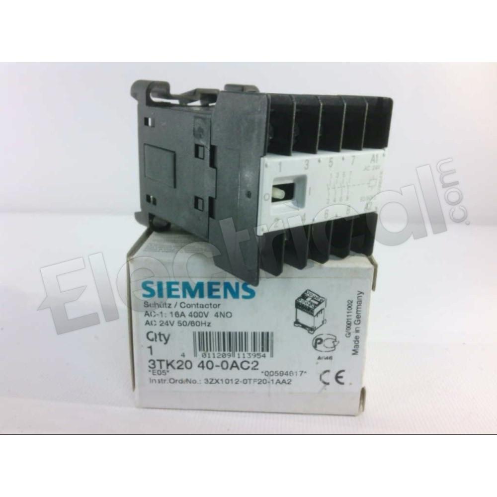 Siemens Contactor 3TK2040-0AC2