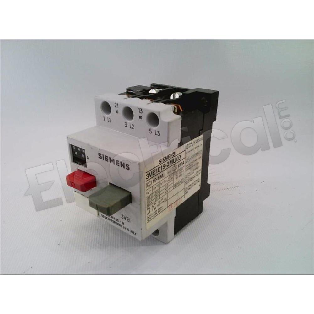 Siemens Motor Starter 3VE1015-2MU00