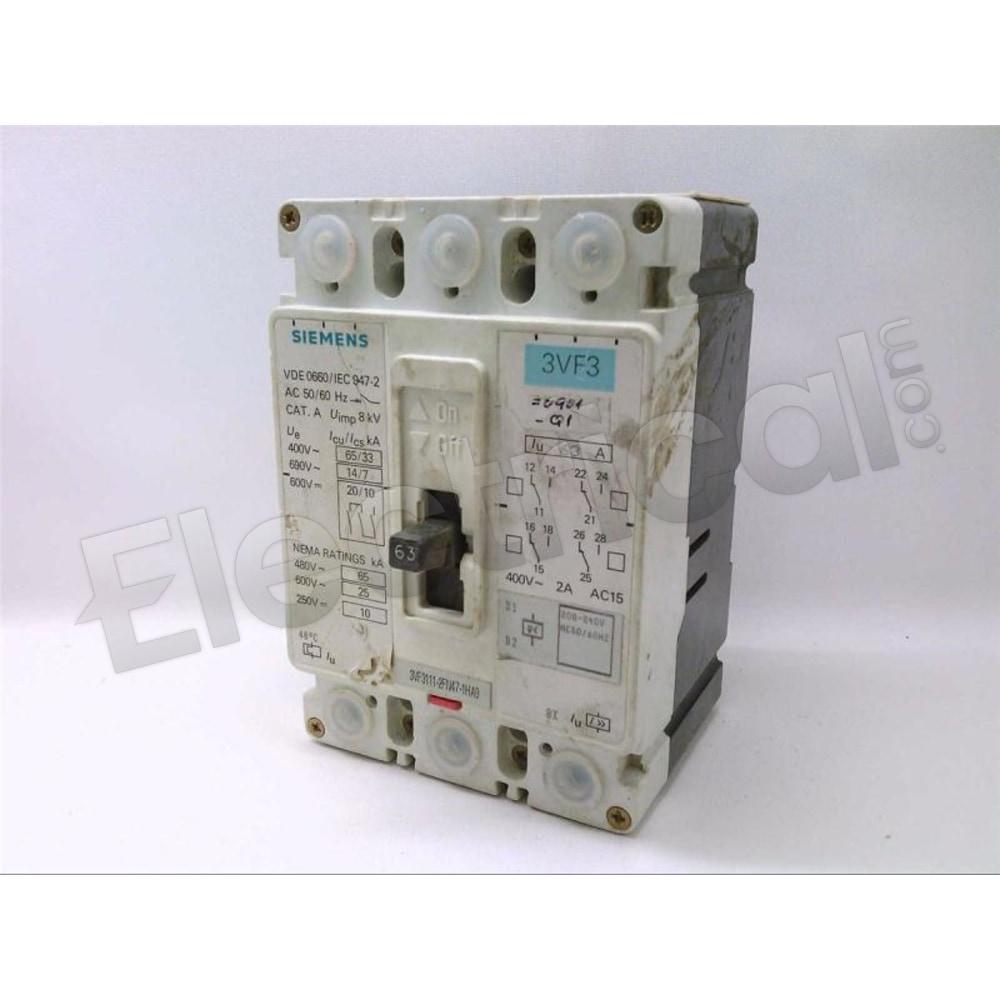 Siemens Molded Case 3VF3111-2FN47-1HA0