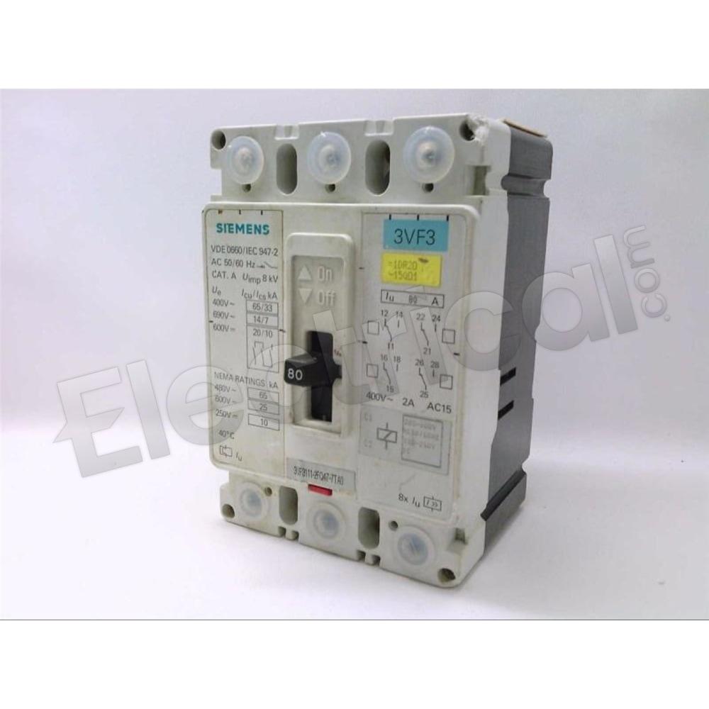 Siemens Molded Case 3VF3111-2FQ47-7TA0