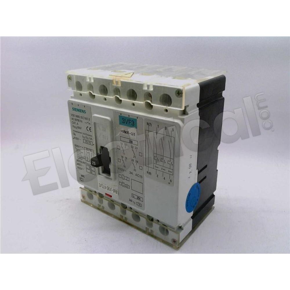 Siemens Trip Units And Programmers 3VF3114-2RE47-0AA0