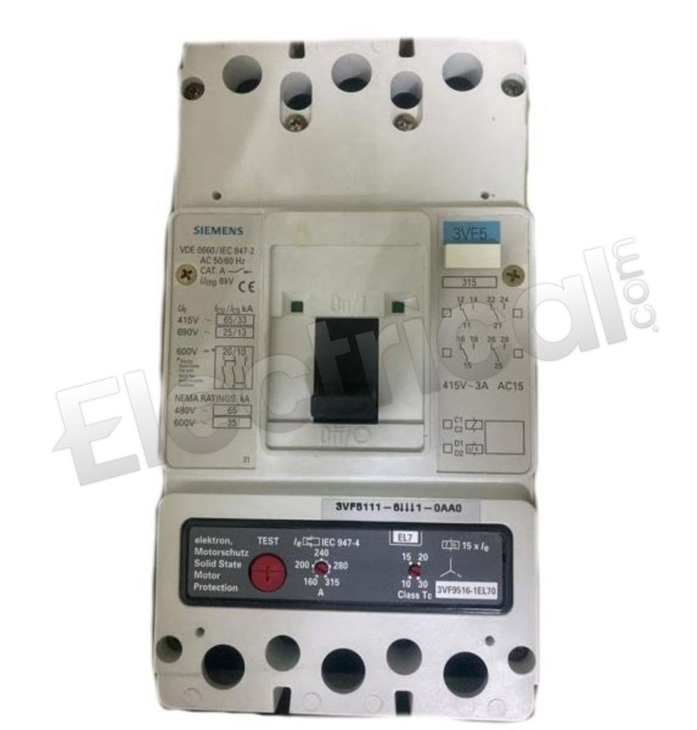 Siemens Molded Case 3VF5111-6EL71-0AA0