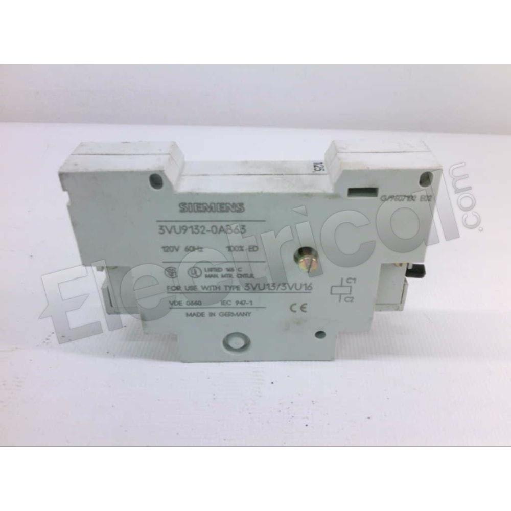 Siemens Contactor 3VU9132-0AB63