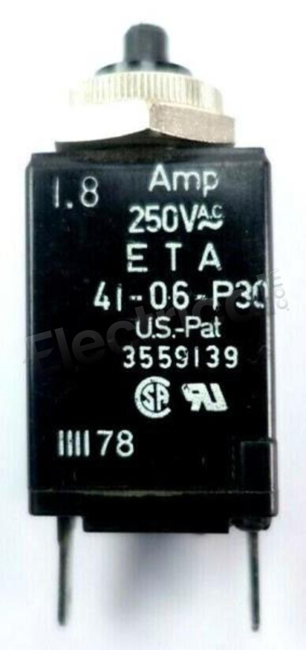 E-T-A Circuit Breakers Trip Units And Programmers 41-06-P30-1.2A