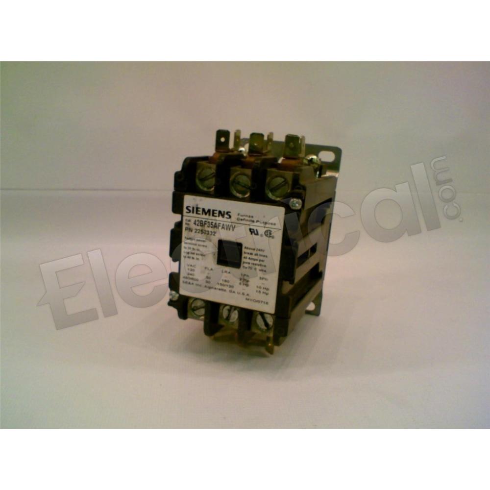 Siemens Contactor 42BF35AFAWV