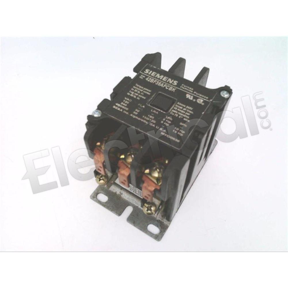 Siemens Contactor 42BF35AFCBK