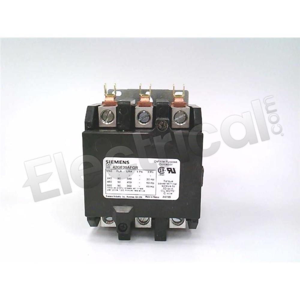Siemens Contactor 42GE35AFGR