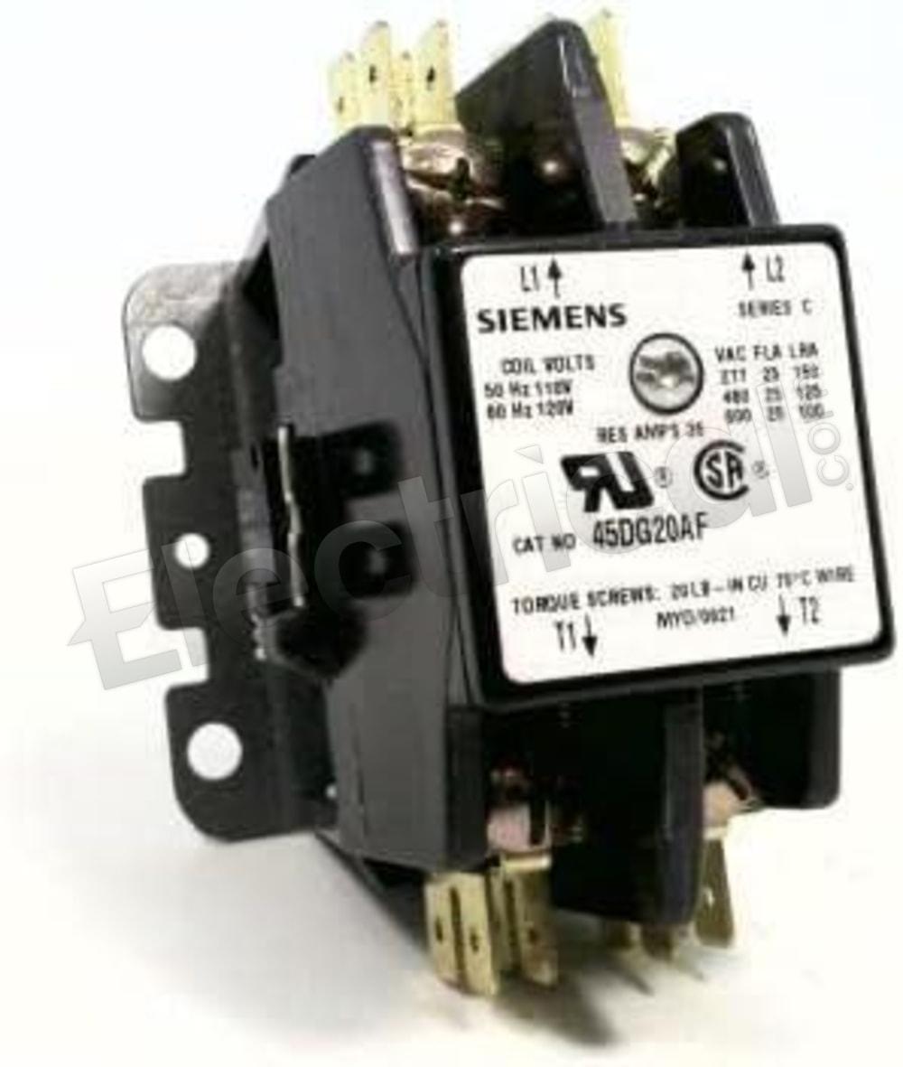 Siemens Contactor 45CA20AG190