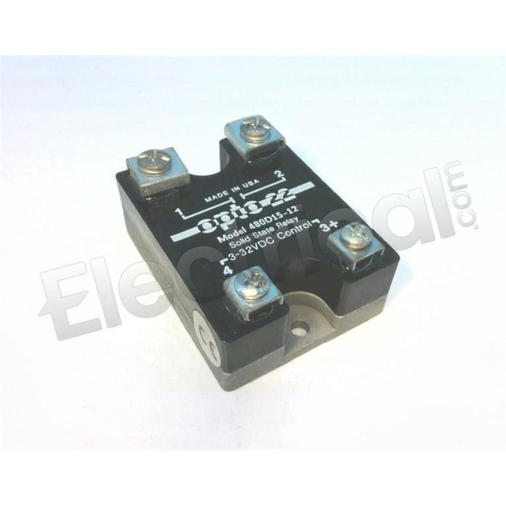 Opto 22 Overload Relay 480D15-12
