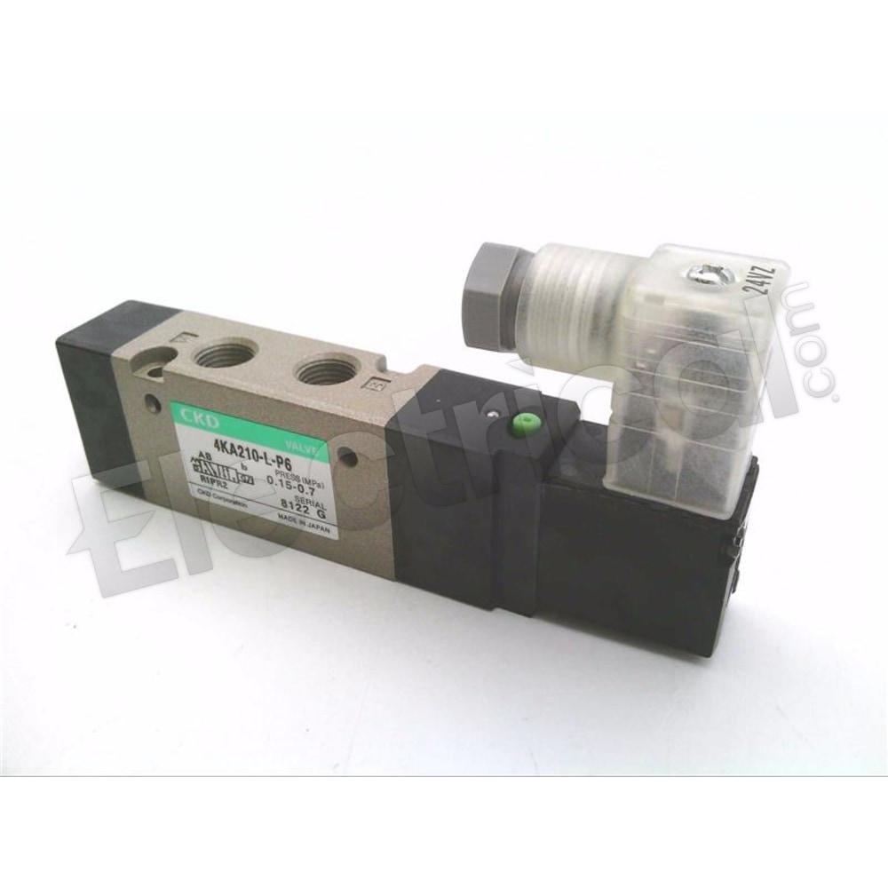 CKD Solenoid Valve 4KA210-06-L-DC24V-P6