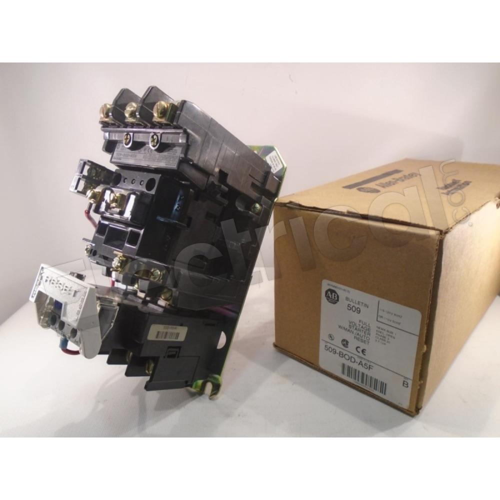 Allen-Bradley Motor Starter 509-BOD-A5F