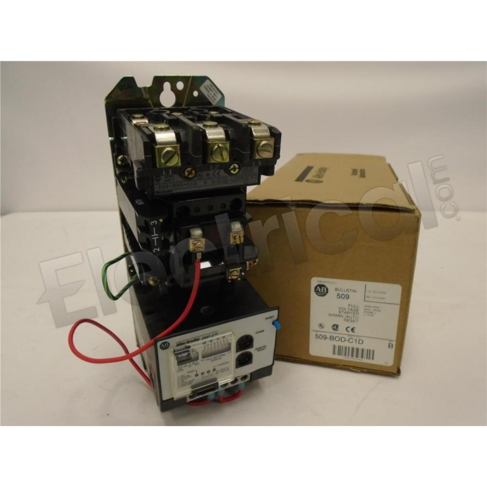 Allen-Bradley Motor Starter 509-BOD-C1D