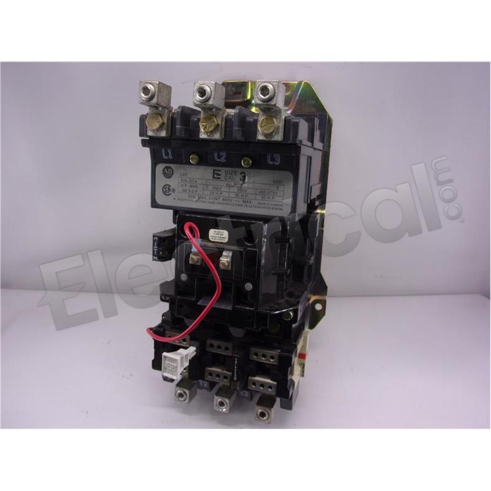 Allen-Bradley Motor Starter 509-DOD-9